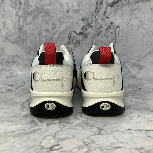 Champion White and Blue Athletic Shoes main image 9